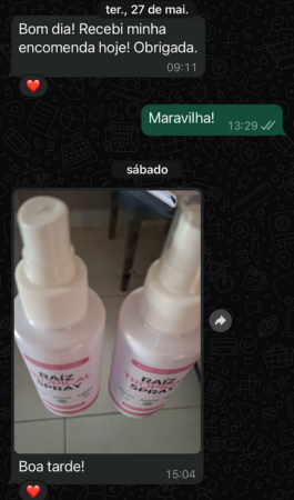 raiz tropical spray resultados